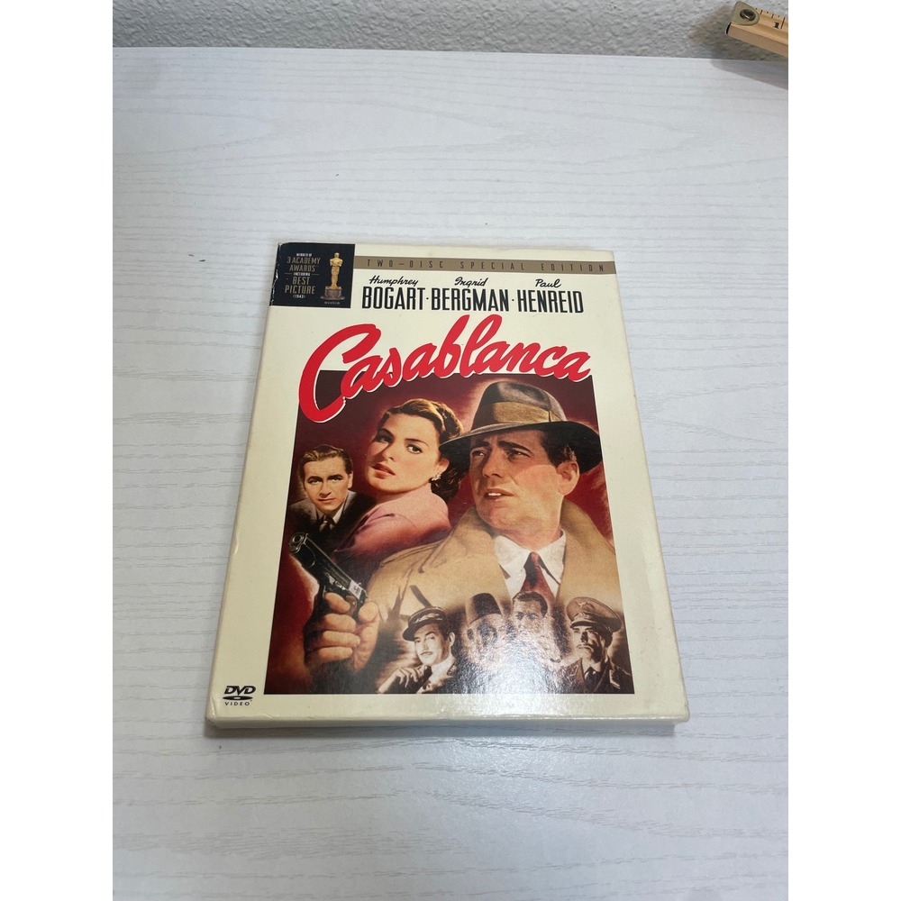 Casablanca Two Disc Special Edition DVD Movie Classic Film‎